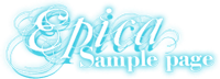Epica sample